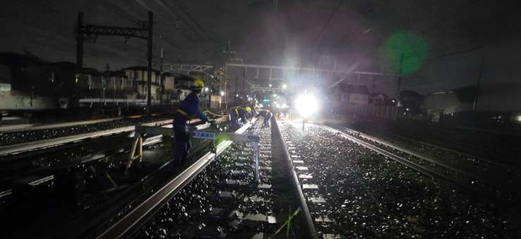 ロングレール交換